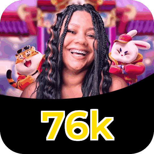 Catálogo slots 76k mostrando top jogos Gates Olympus Sweet Bonanza Fortune Tiger Big Bass volatilidade RTP